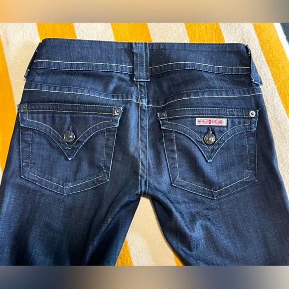 Hudson dark wash bootcut jeans, size 24 - Picture 4 of 11